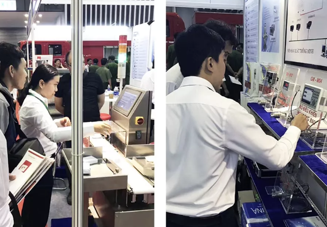 杰曼越南展會(huì)現(xiàn)場(chǎng)技術(shù)講解